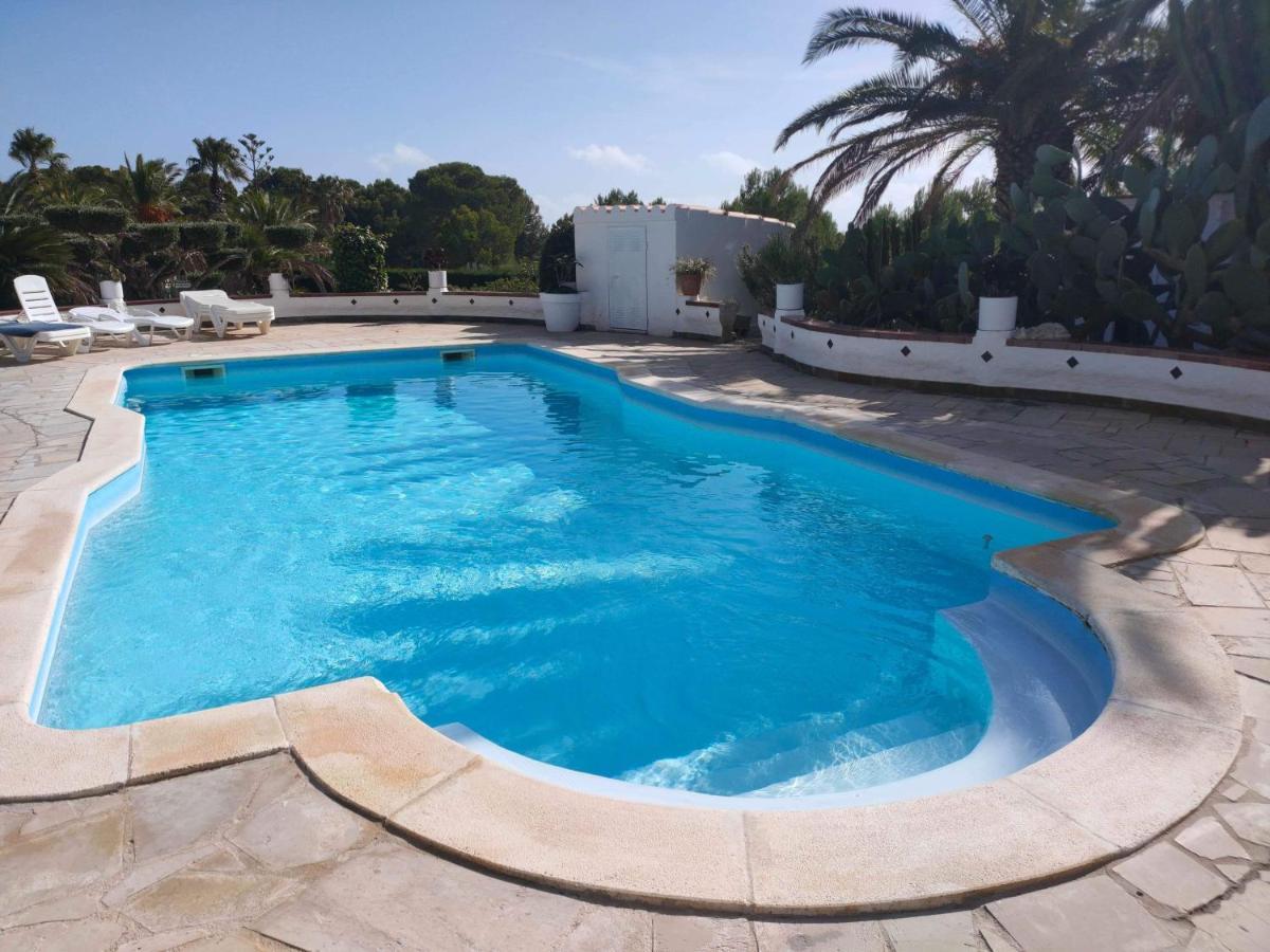 La Villa Romantica Residence De Vacances Les Tres Cales Espagne Bagian luar foto