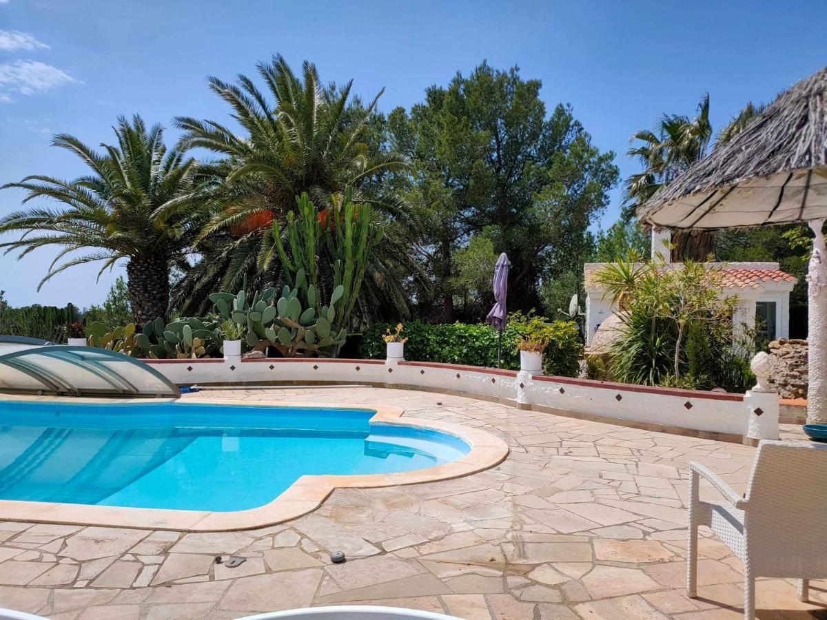 La Villa Romantica Residence De Vacances Les Tres Cales Espagne Bagian luar foto