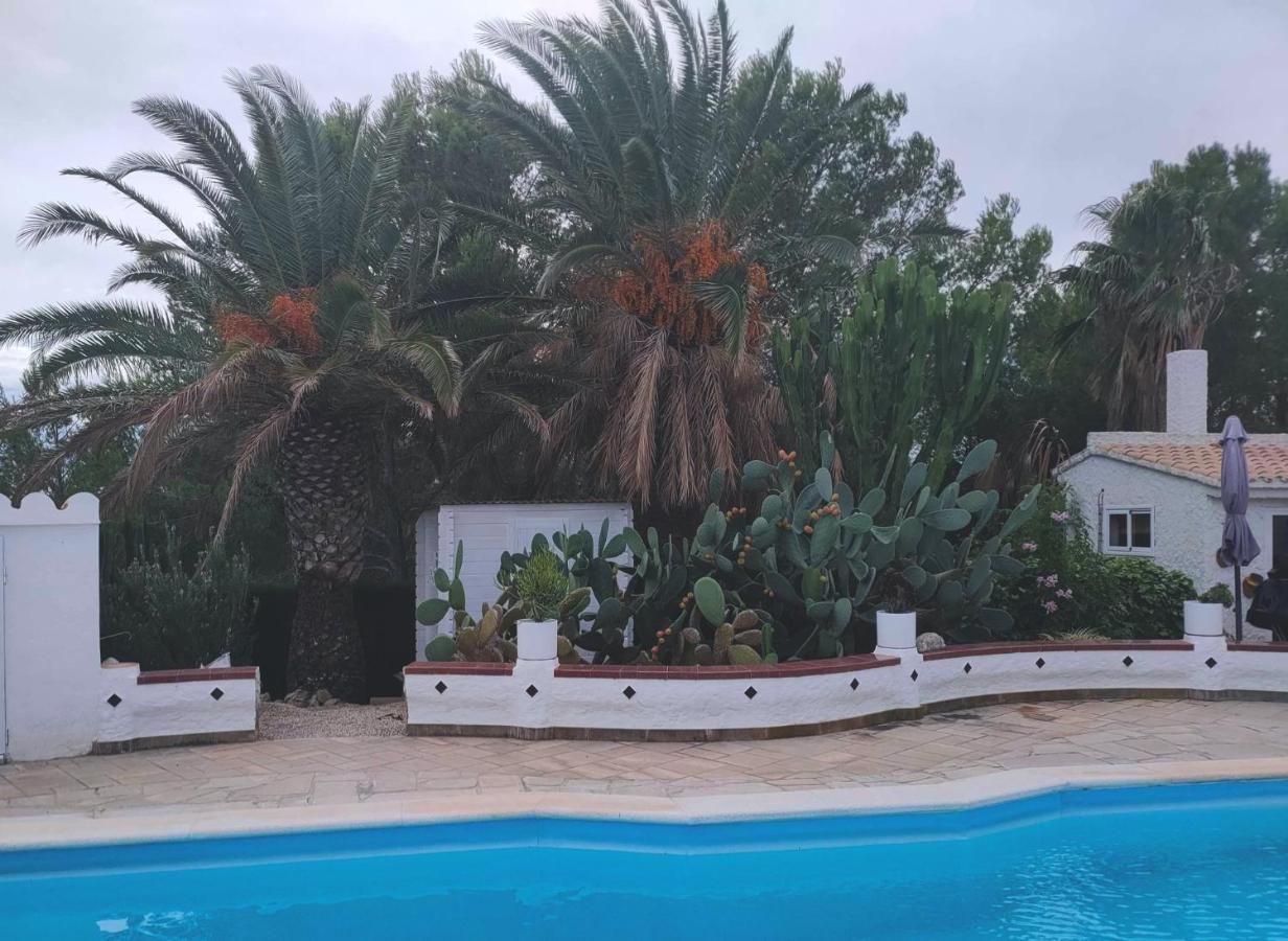 La Villa Romantica Residence De Vacances Les Tres Cales Espagne Bagian luar foto