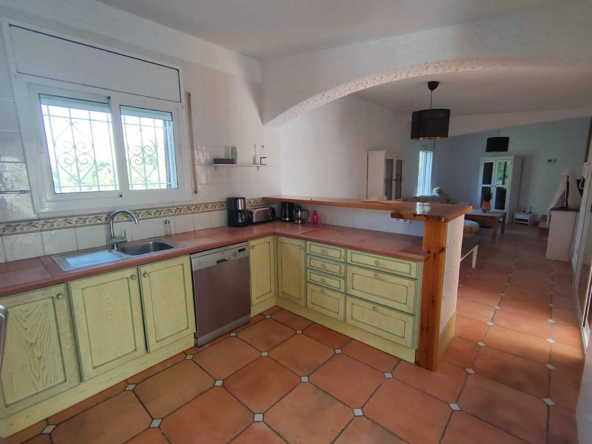 La Villa Romantica Residence De Vacances Les Tres Cales Espagne Bagian luar foto