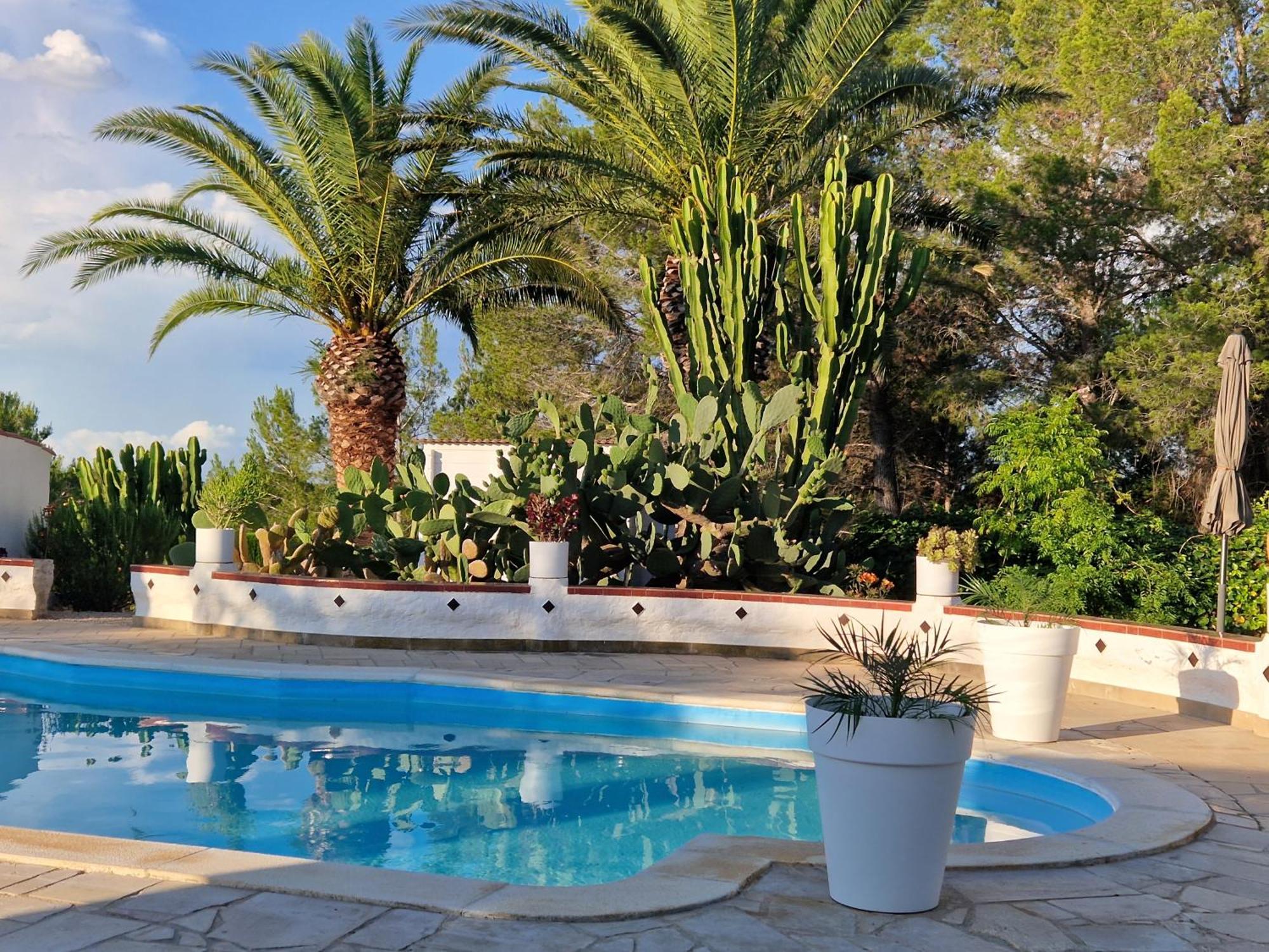 La Villa Romantica Residence De Vacances Les Tres Cales Espagne Bagian luar foto